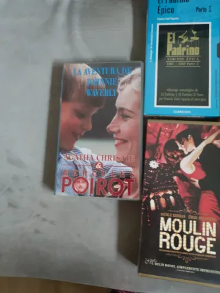 Lote 7 Cintas VHS Películas Varias