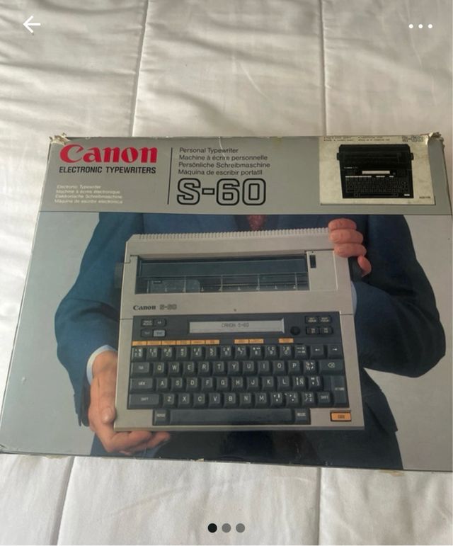 Canon S-60 Máquina Electrónica