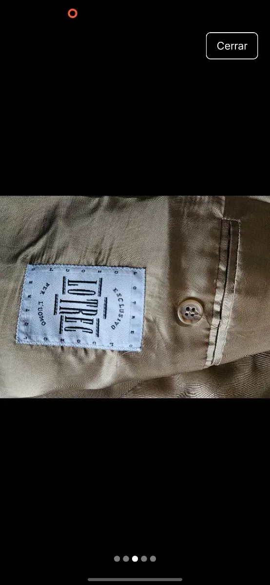 Traje completo hombre