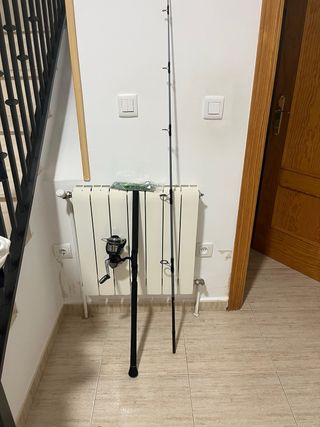 Caña de pesca para siluros