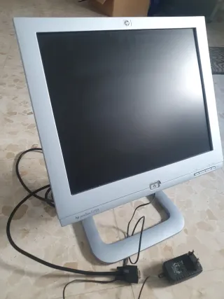 Pantalla HP Plata/Negra