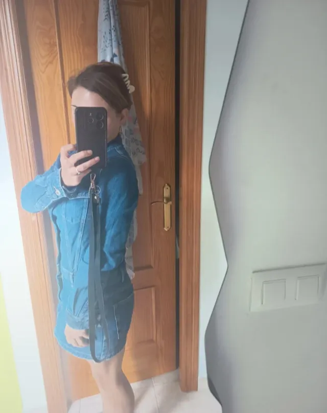 Vestido vaquero Pull&Bear Talla S