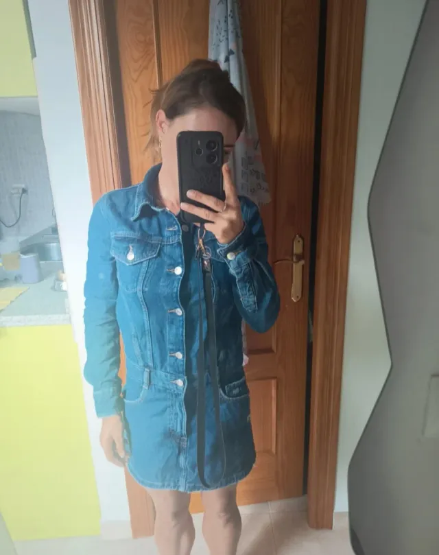 Vestido vaquero Pull&Bear Talla S