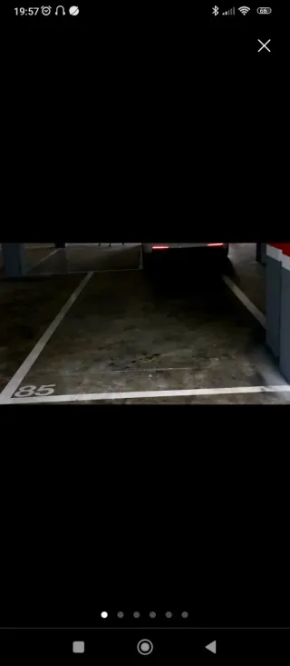 Se alquila parcela de garaje