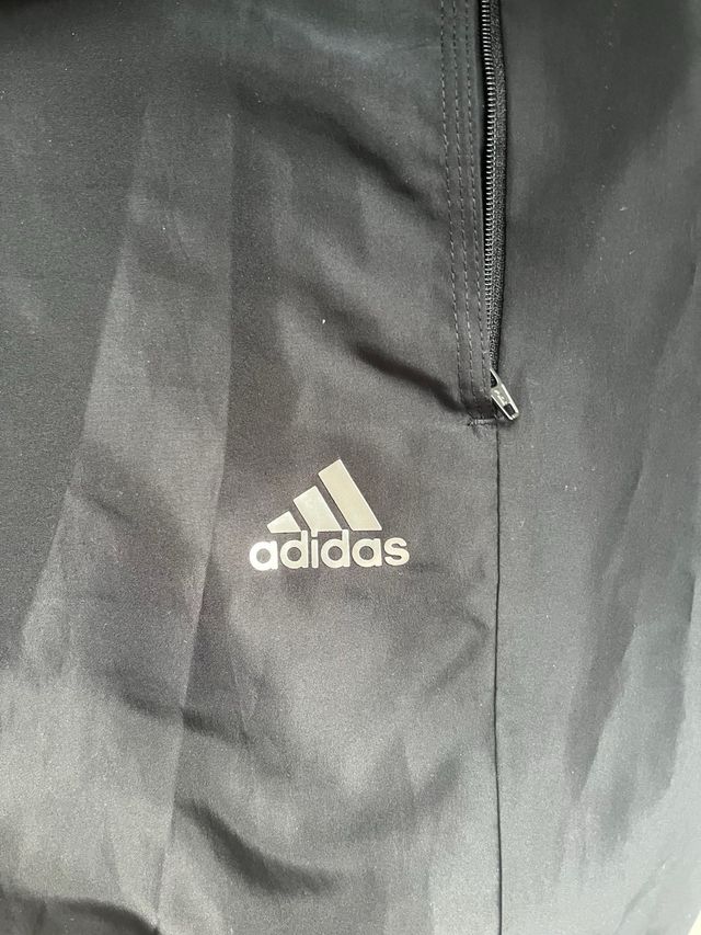 Pantalones Adidas Negros Baggy Vintage - Talla M