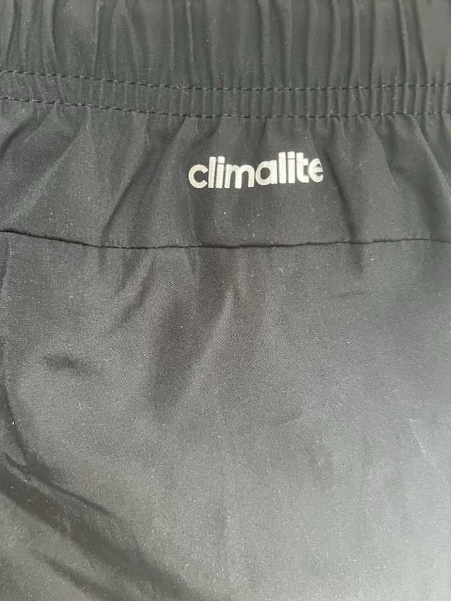 Pantalones Adidas Negros Baggy Vintage - Talla M