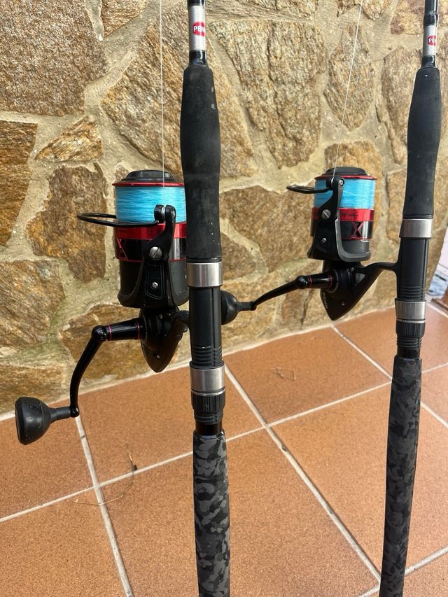 2 Cañas de Pesca con Carretes Penn