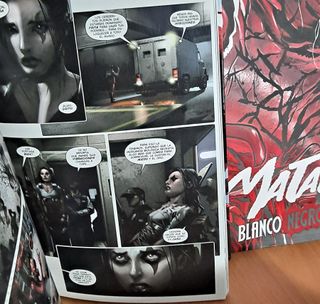 Cómic Matanza disputa familiar, sangre Marvel