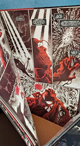 Cómic Matanza disputa familiar, sangre Marvel