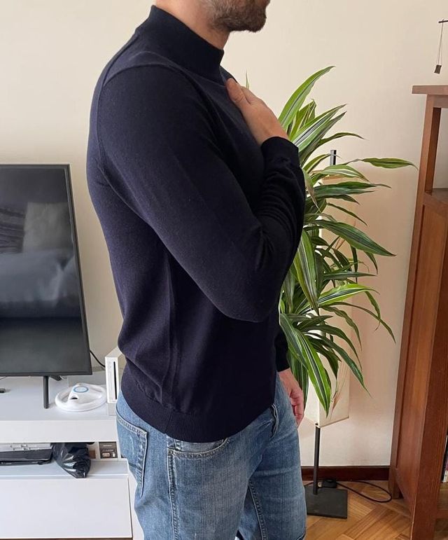 Jersey Pedro del Hierro cuello alto Talla L