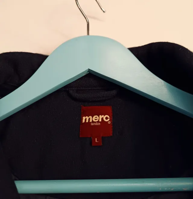 Chaqueta Lana Merc London Azul Marino Talla L