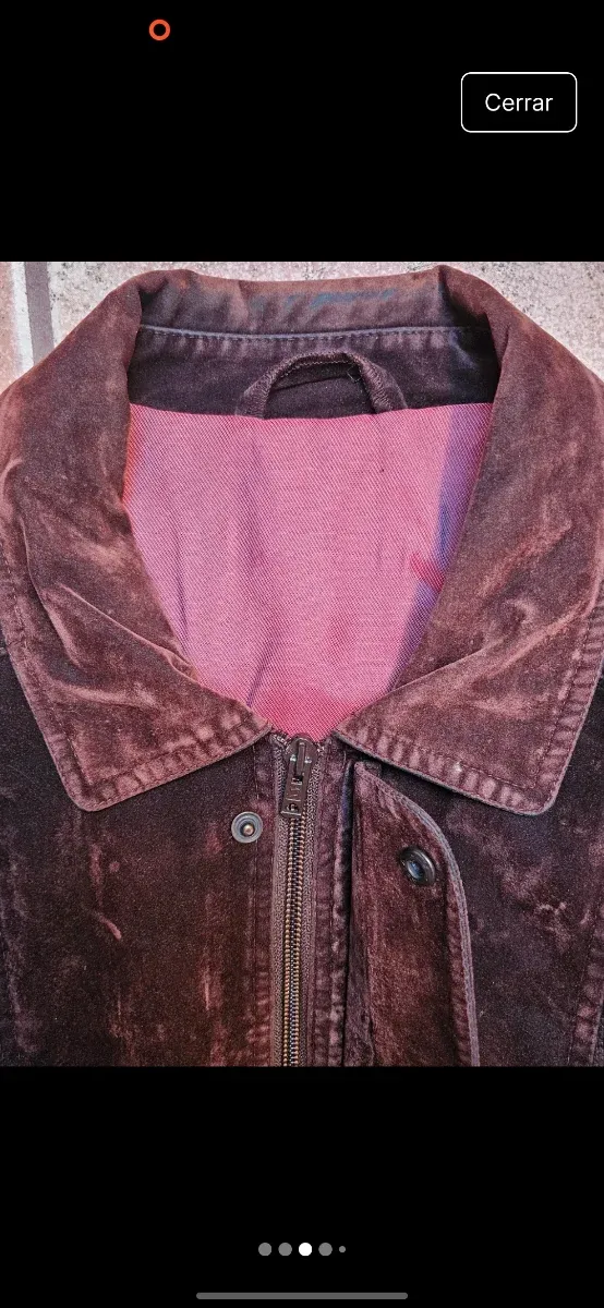 Chaqueta vintage marrón