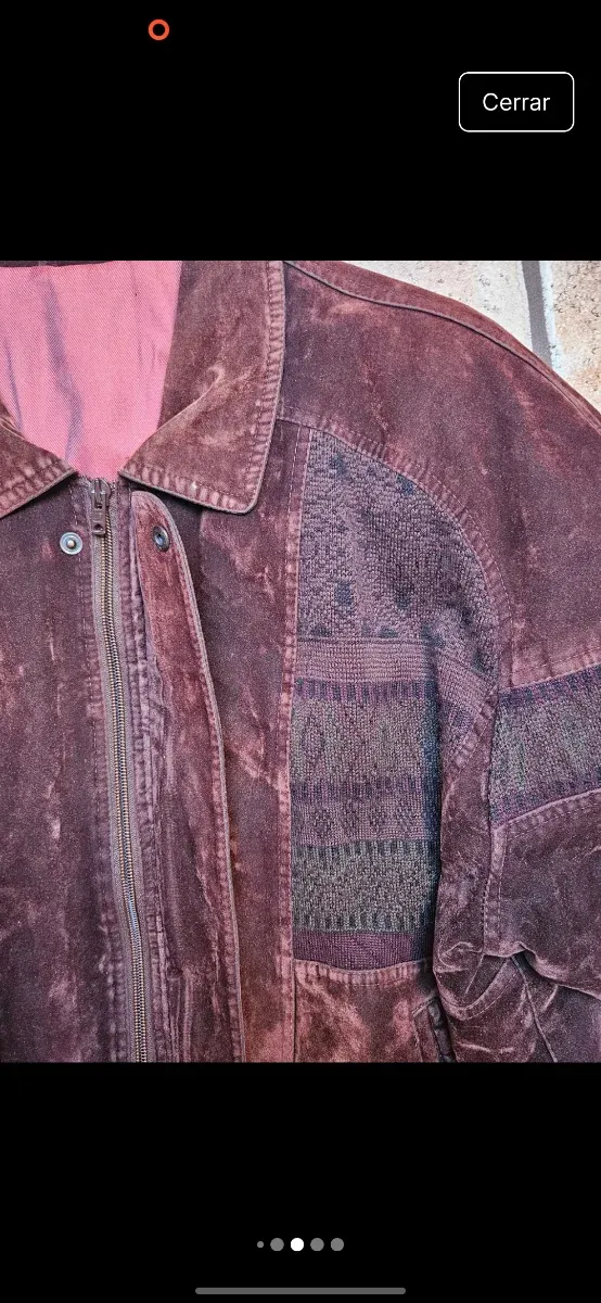 Chaqueta vintage marrón