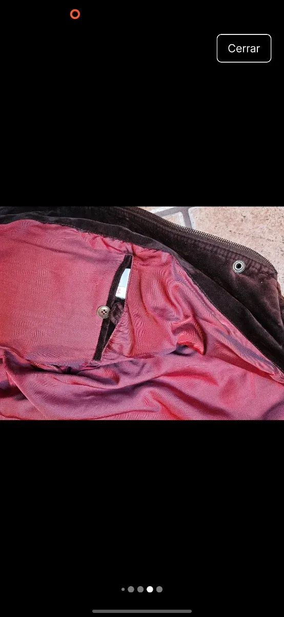 Chaqueta vintage marrón