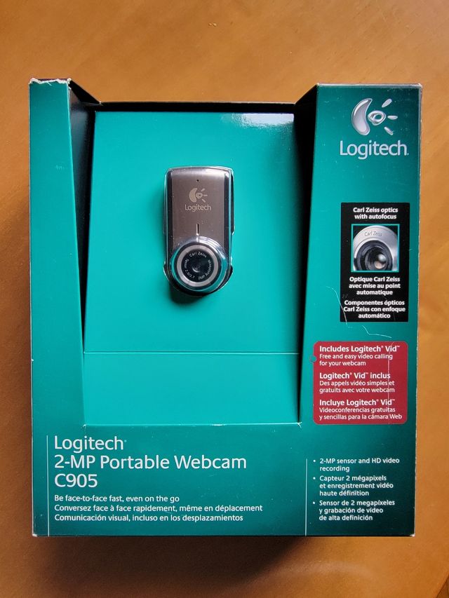 Webcam Logitech - nueva