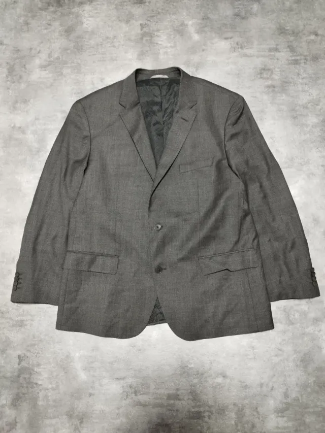 Americana Hugo Boss Gris Corte Clásico