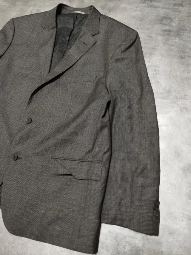 Americana Hugo Boss Gris Corte Clásico