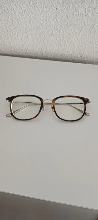 Gafas graduadas de nácar en tonos marrones miopía.