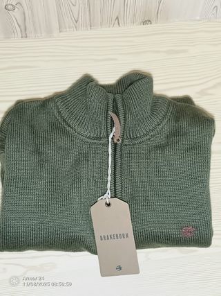 Jersey Brakeburn Verde Original Cremallera