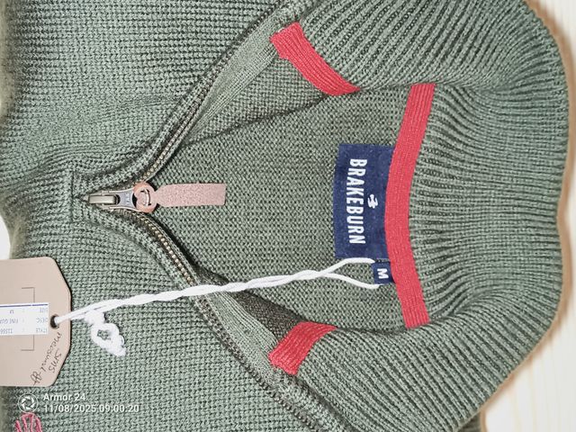 Jersey Brakeburn Verde Original Cremallera