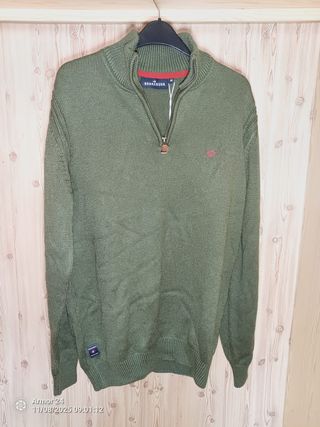 Jersey Brakeburn Verde Original Cremallera