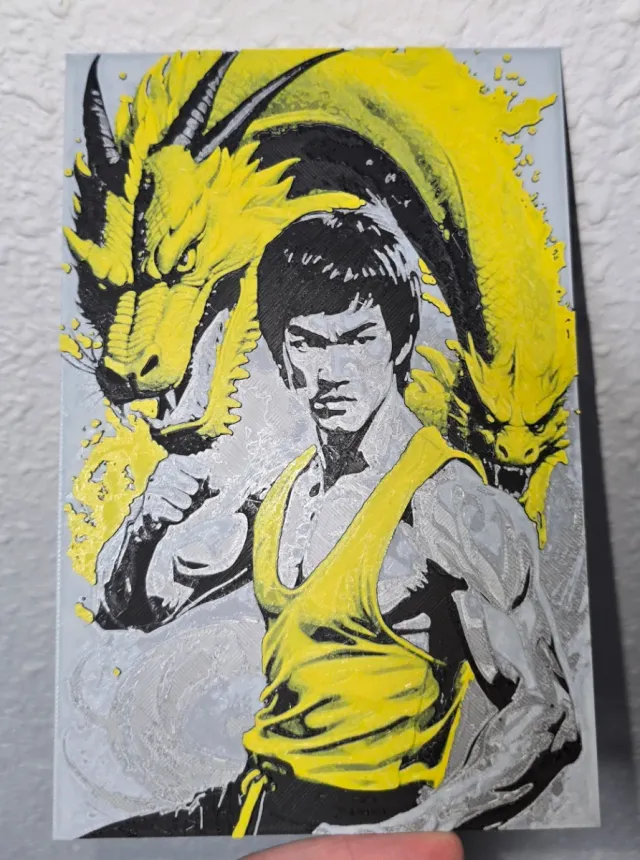 Cuadro Bruce Lee