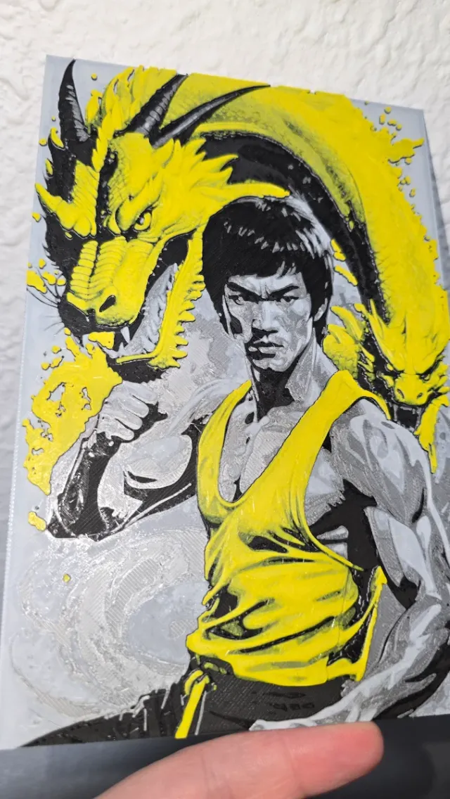 Cuadro Bruce Lee
