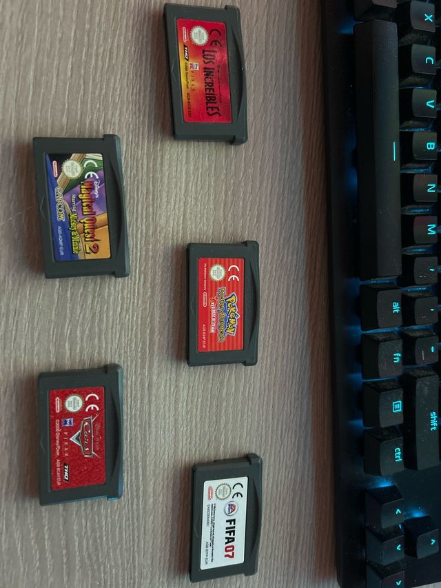 Pack 5 Juegos Game Boy Advance