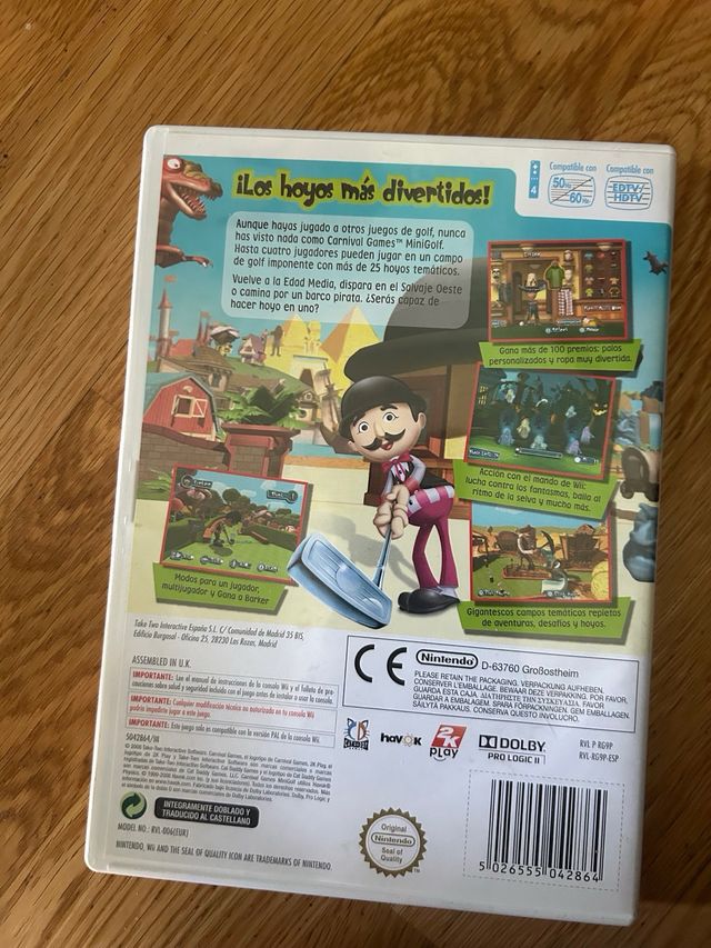 Carnival Games: Mini Golf Wii