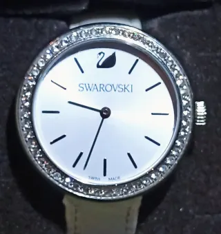 SWAROVSKI OROLOGIO BIANCO DONNA