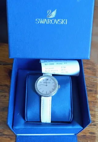 SWAROVSKI OROLOGIO BIANCO DONNA