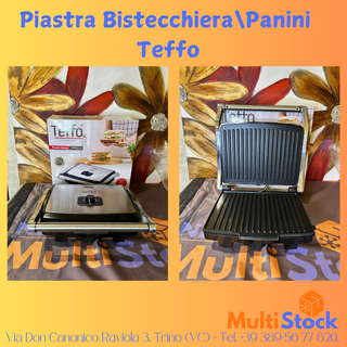 Teffo Panini Maker TFF5012A 1800W