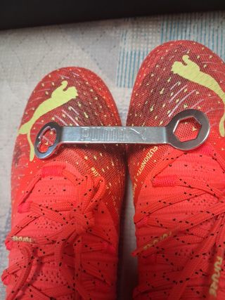 Zapatillas Puma Futbol Rojas Talla X