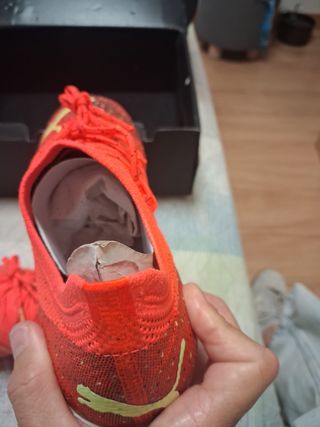 Zapatillas Puma Futbol Rojas Talla X