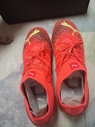 Zapatillas Puma Futbol Rojas Talla X