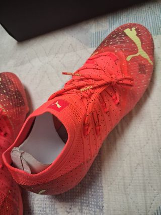 Zapatillas Puma Futbol Rojas Talla X