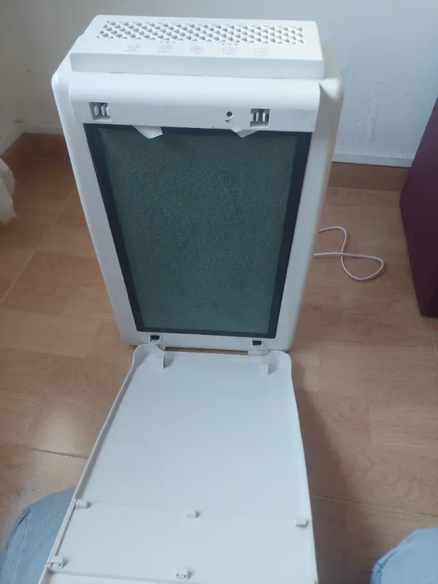 Purificador de aire e ionizador con filtro HEPA