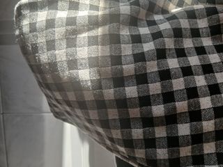 Pantalón pitillo Zara cuadros M