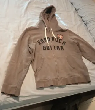 Sudadera Hard Rock Guitar Marrón