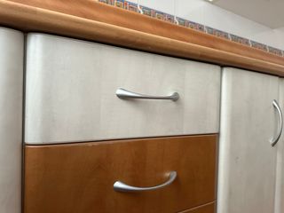 Cocina Muebles Madera Vitrocerámica Fregadero