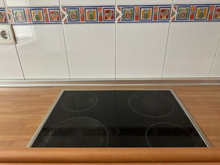 Cocina Muebles Madera Vitrocerámica Fregadero