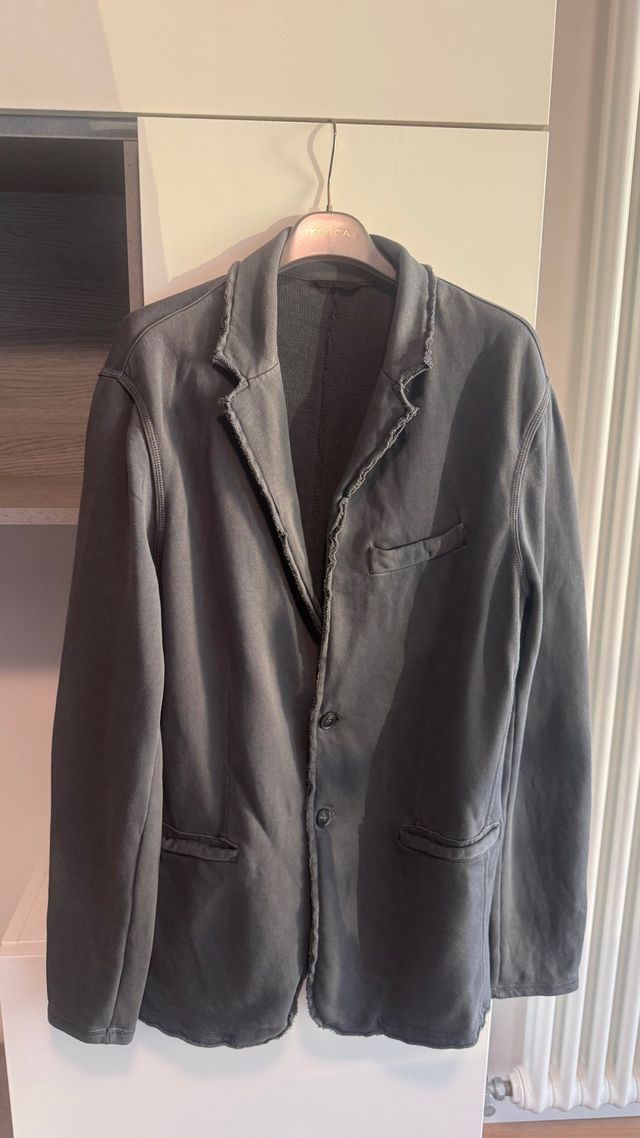 Giacca Sisley grigia in felpa