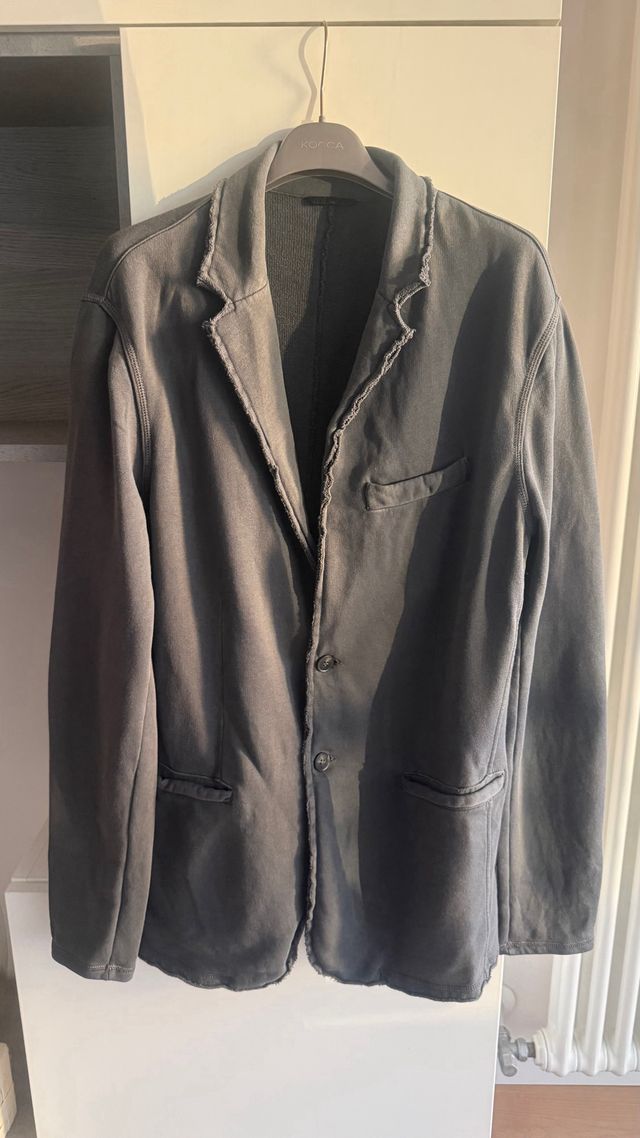 Giacca Sisley grigia in felpa