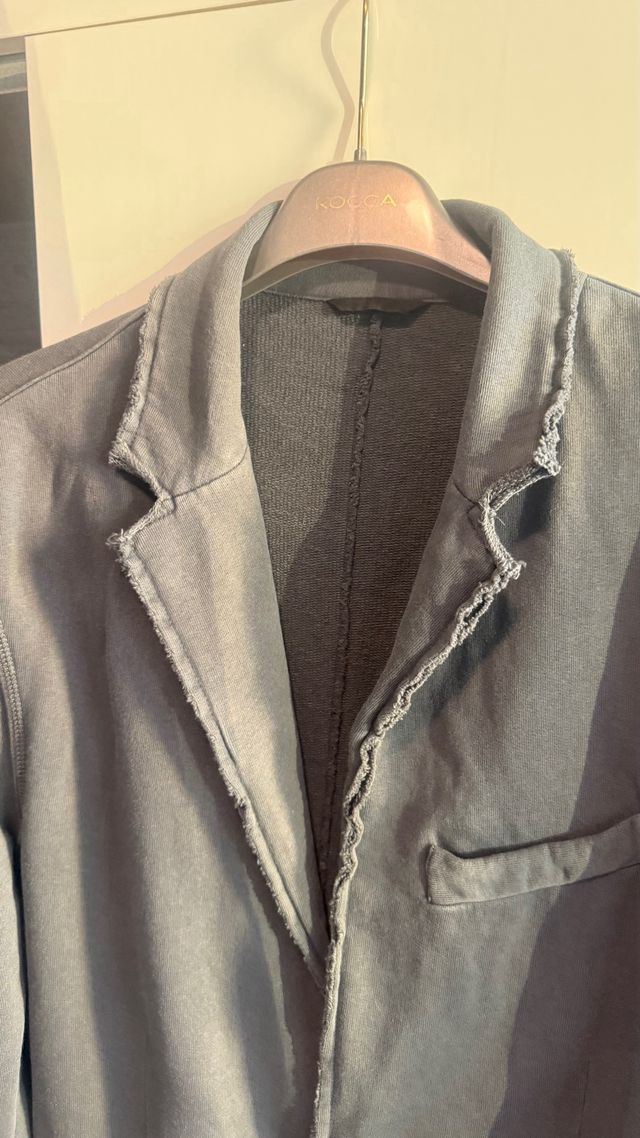 Giacca Sisley grigia in felpa