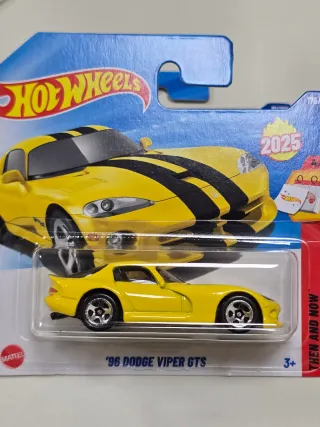 Hot Wheels '96 Dodge Viper GTS Giallo