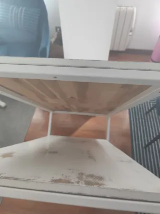 Mesa de centro madera y metal