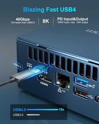 ✨ - GEEKOM Mini PC Gaming IT13, NUC 13 i9-13900H (