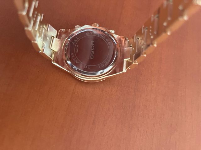 Reloj Hugo Boss Dorado y Negro