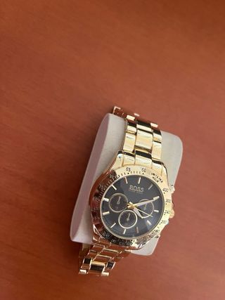 Reloj Hugo Boss Dorado y Negro