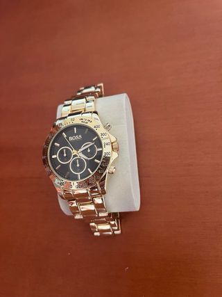 Reloj Hugo Boss Dorado y Negro